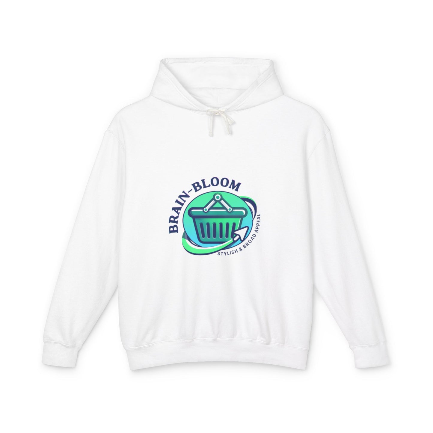 Graphic Hoodie — 'Brain Bloom' Logo Front & Skull Mandala Back