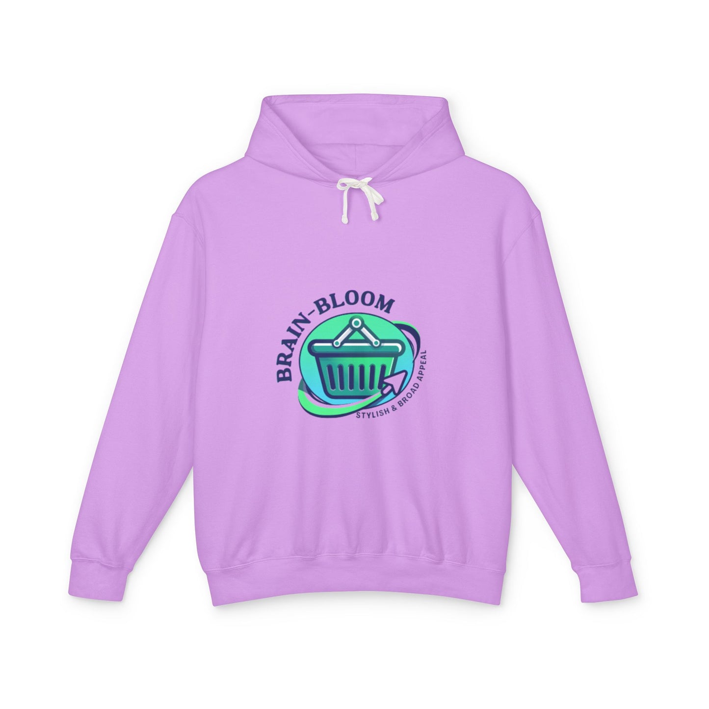 Graphic Hoodie — 'Brain Bloom' Logo Front & Skull Mandala Back