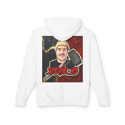 Graphic Hoodie — 'Brain Bloom' Logo Front & Skull Mandala Back