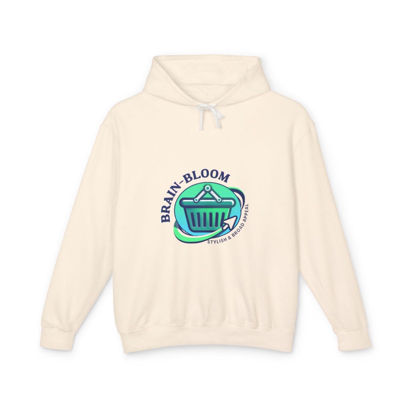 Graphic Hoodie — 'Brain Bloom' Logo Front & Skull Mandala Back