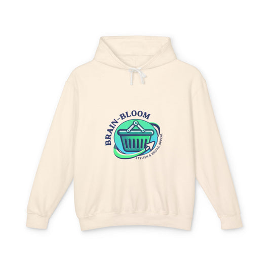 Graphic Hoodie — 'Brain Bloom' Logo Front & Skull Mandala Back