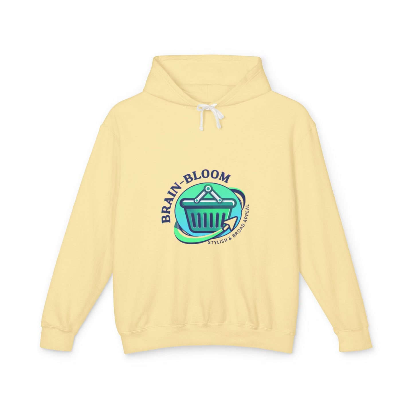 Graphic Hoodie — 'Brain Bloom' Logo Front & Skull Mandala Back