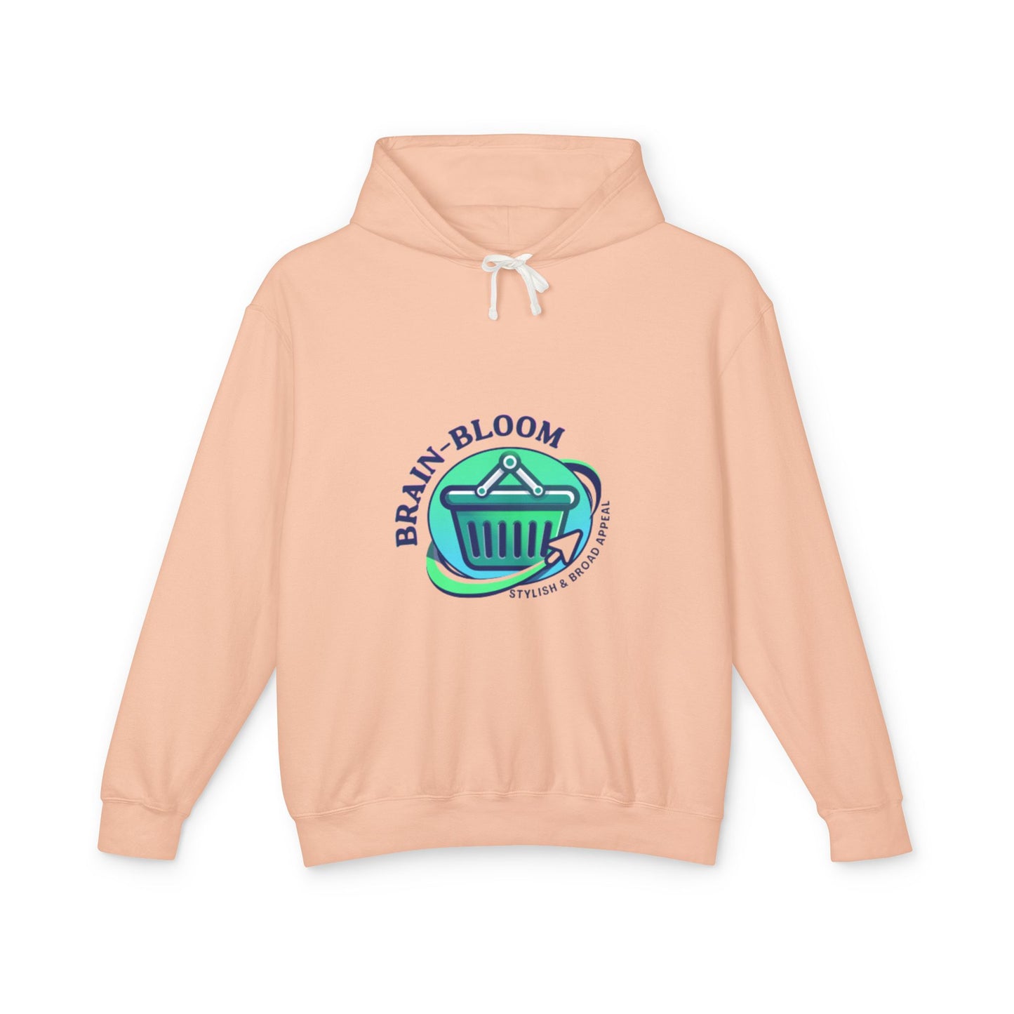 Graphic Hoodie — 'Brain Bloom' Logo Front & Skull Mandala Back