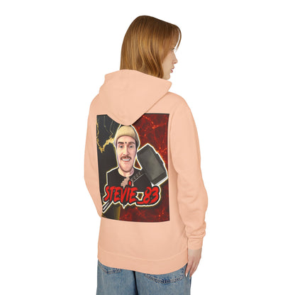 Graphic Hoodie — 'Brain Bloom' Logo Front & Skull Mandala Back