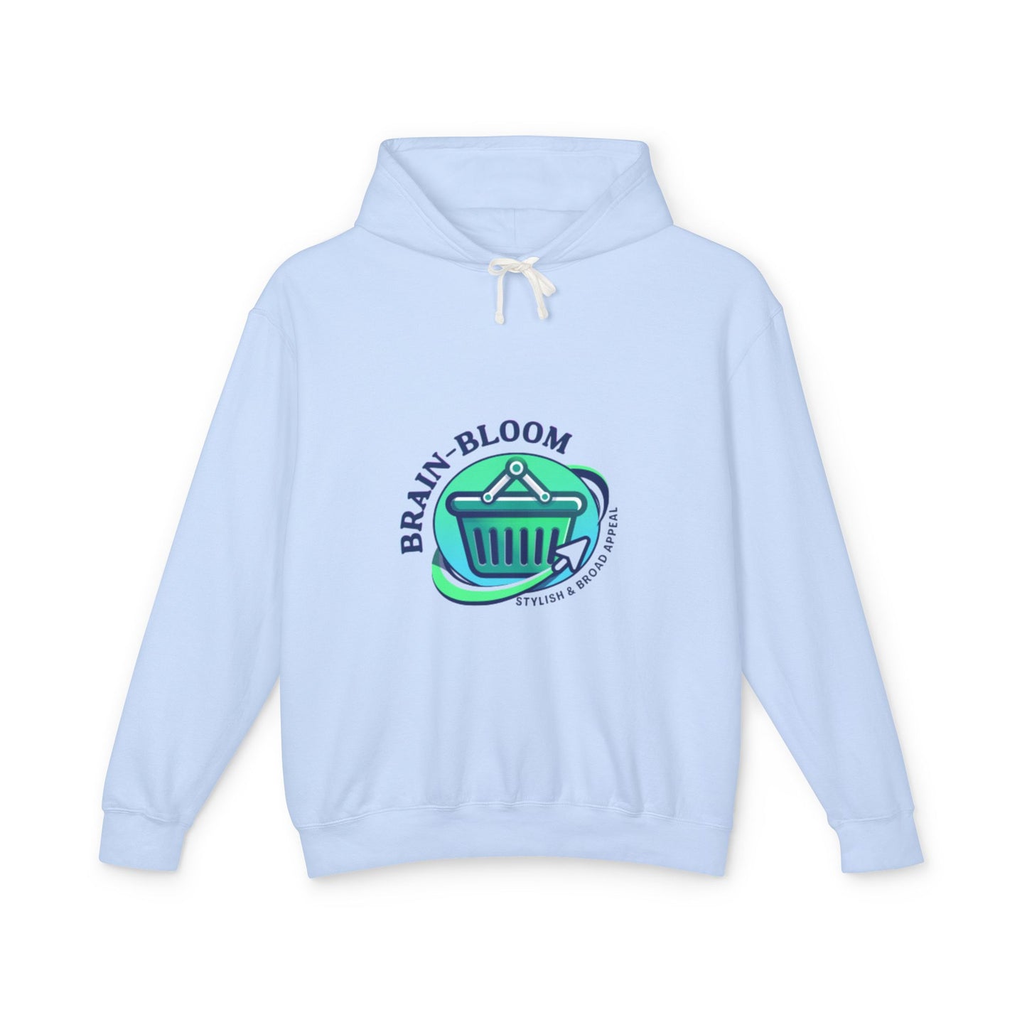 Graphic Hoodie — 'Brain Bloom' Logo Front & Skull Mandala Back