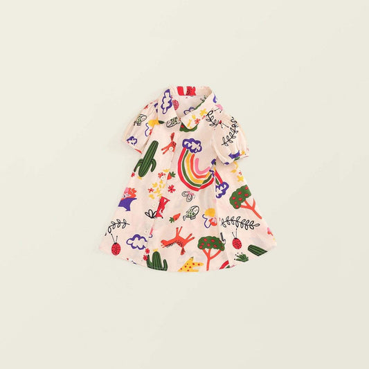 Children Korean Style Cotton Lapel Children Shirt